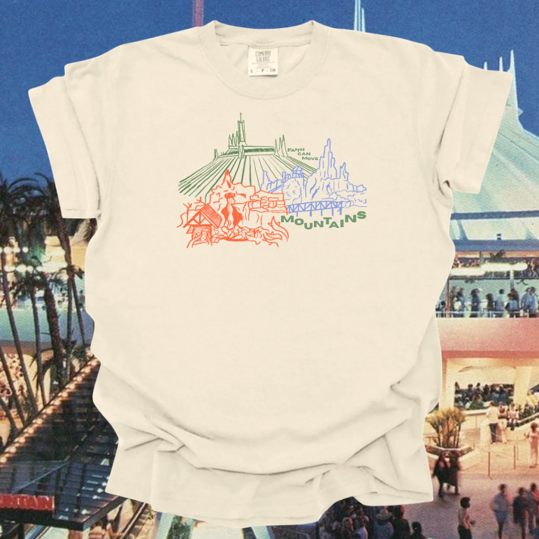 Faith Can Move Mountains | Graphic T-Shirt